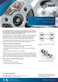 Thumbnail elektrisch leitfaehige dichtungen